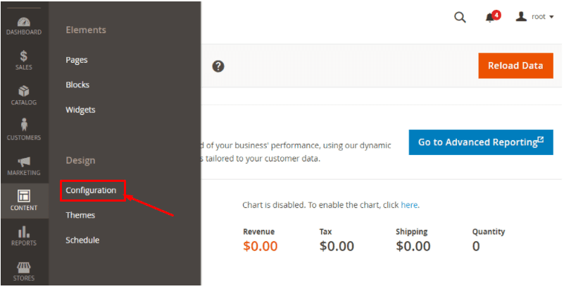 Screenshot of the instruction