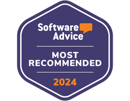 Software advice most recommended 2023 Badge