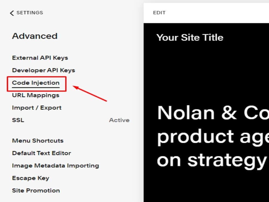 Screenshot of the instruction