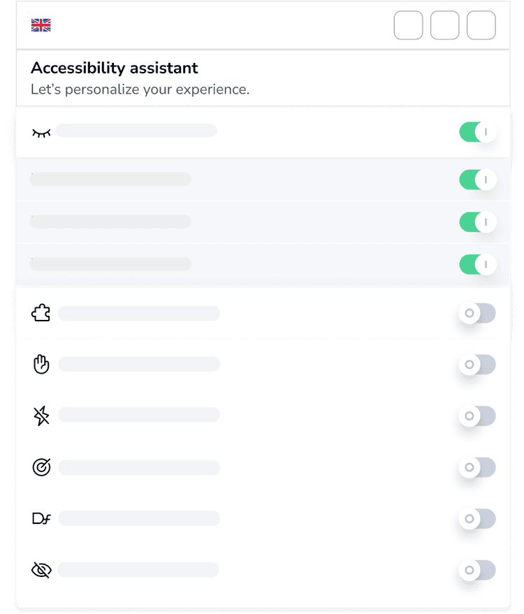 Screenshot of Equally AI’s Widget